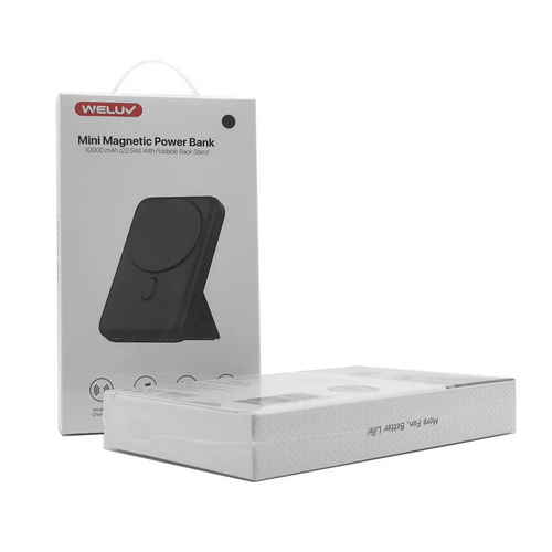 10000Mah Mini Magnetic Power Bank With Type-C Fast Charging Body Material: Metal