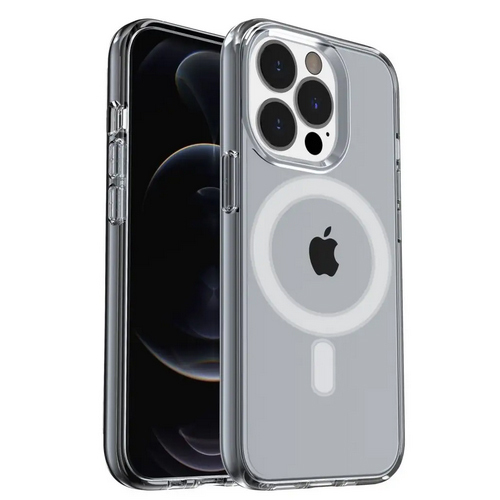 Clear Magnetic Case For Iphone 14 Body Material: Plastic