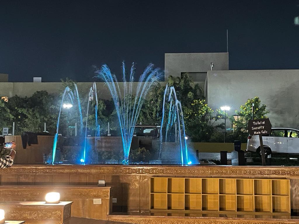 Musical Water Fountain