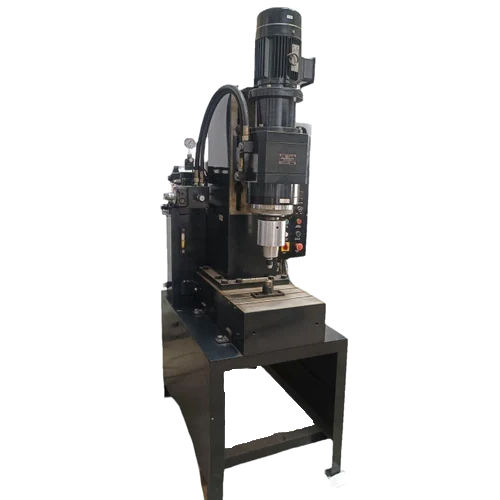 Semi Automatic 2Hp Ms Hydraulic Orbital Riveting Machine