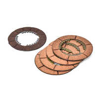 Piaggio Ape Clutch Plate - Color: Brown