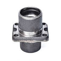 Piaggio Ape Rear Hub - Color: Black