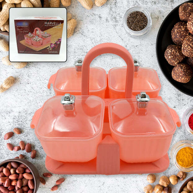 MULTIPURPOSE JAR DRY FRUIT SET