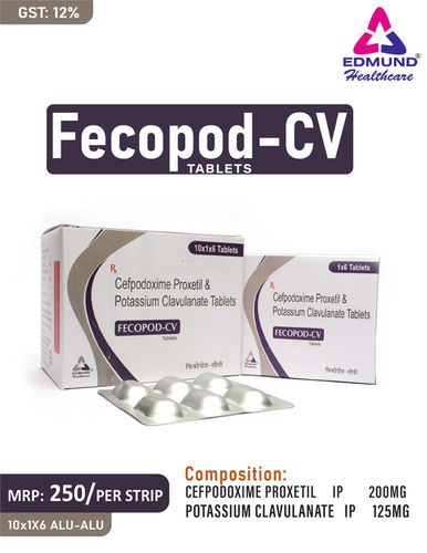 Cefpodoxime Proxetil And Clavulanic Acid