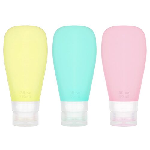 Silicone Sqeeze Bottle 3 pieces
