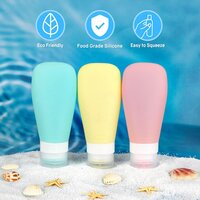 Silicone Sqeeze Bottle 3 pieces