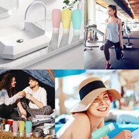 Silicone Sqeeze Bottle 3 pieces