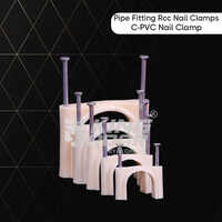 Cpvc Nail Clamps - Color: Off White