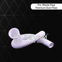 Devam Pvc Duct Waste Pipe 2.5feet (30 Inch) - Color: White