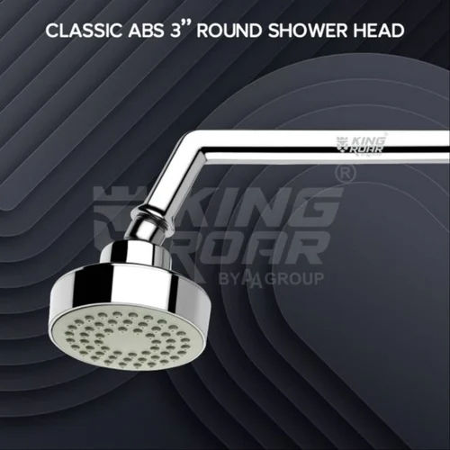 Abs 3 Inch Round Shower Head (Classic)