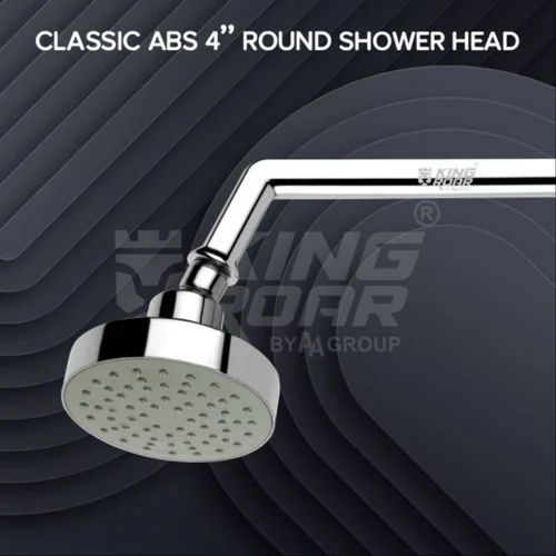 Abs 4 Inch Round Shower Head (Classic)