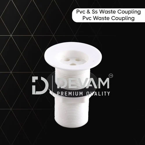 Devam PVC Waste Coupling For Bathroom Fitting