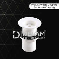 Devam Pvc Waste Coupling For Bathroom Fitting - Color: White