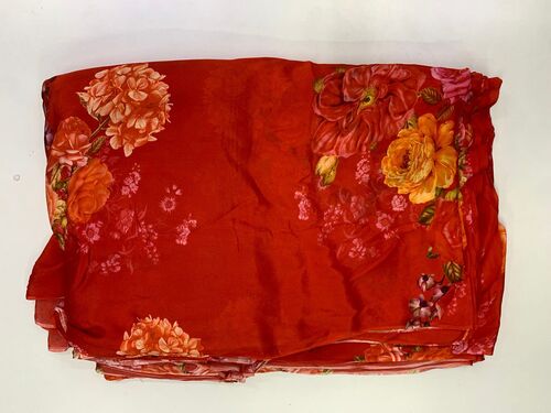 Parvati Viscose Crap Multicolor Fabric -3
