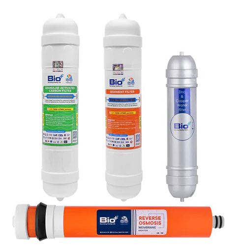 8 Inch Bio Plus RO Water Purifier Kit with Zinc-Copper