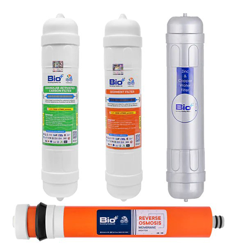 Plastic 11 Inch Bio Plus Ro Water Purifier Kit With Zinc-Copper