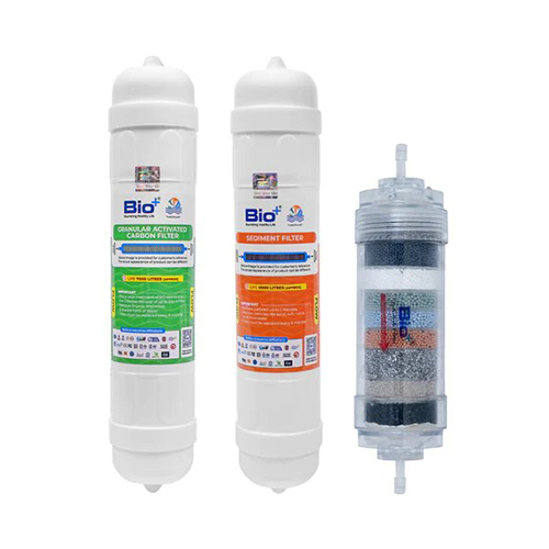 Plastic Bio Plus Complete Water Filtration Combo Alkaline Filters