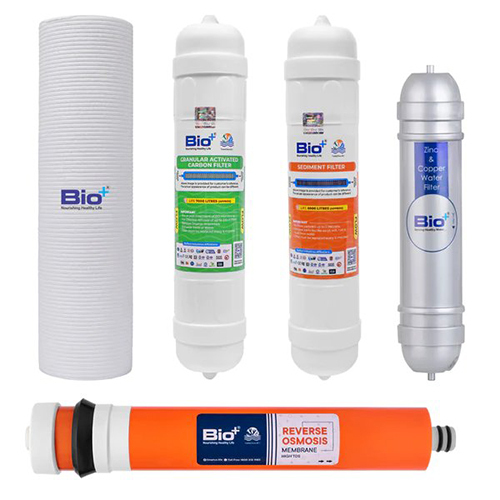 8 Inch Bio Plus Ro Water Purifier Kit - Spun Filter Warranty: 6 Months