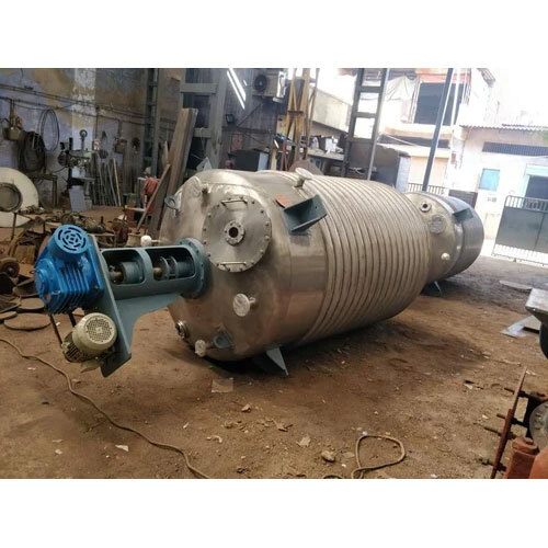 SS Limpet Reactor Vessel - New Industrial Model | Silver Finish, Various Sizes Available