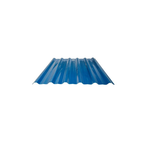 Clm Make Frp Qpaque Roof Sheet - Color: Blue