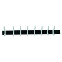 7584 CLOTH HANGER WALL DOOR HOOKS RAIL FOR HANGING CLOTHES FOR HANGING HOOK RACK RAIL
