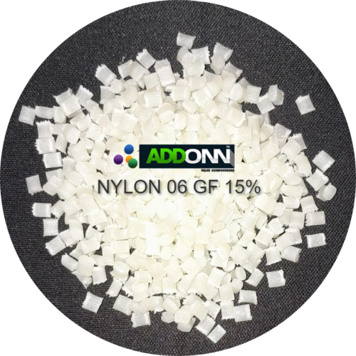 Nylon 6 Glass Filled 15% Dull Natural Plastics Granule