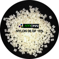 Nylon 6 Glass Filled 15% Dull Natural Plastics Granule