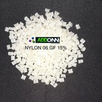 Nylon 6 Glass Filled 15% Dull Natural Plastics Granule