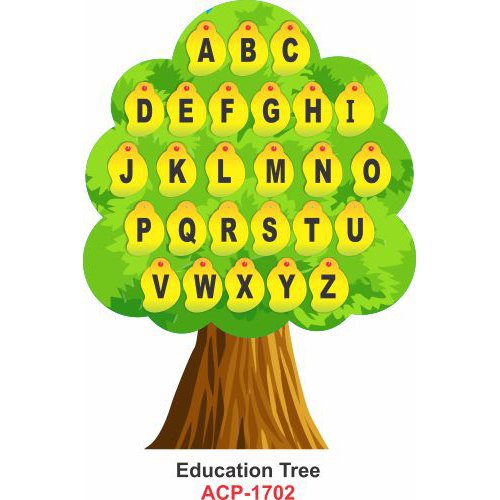 Wooden Child Education Tree
