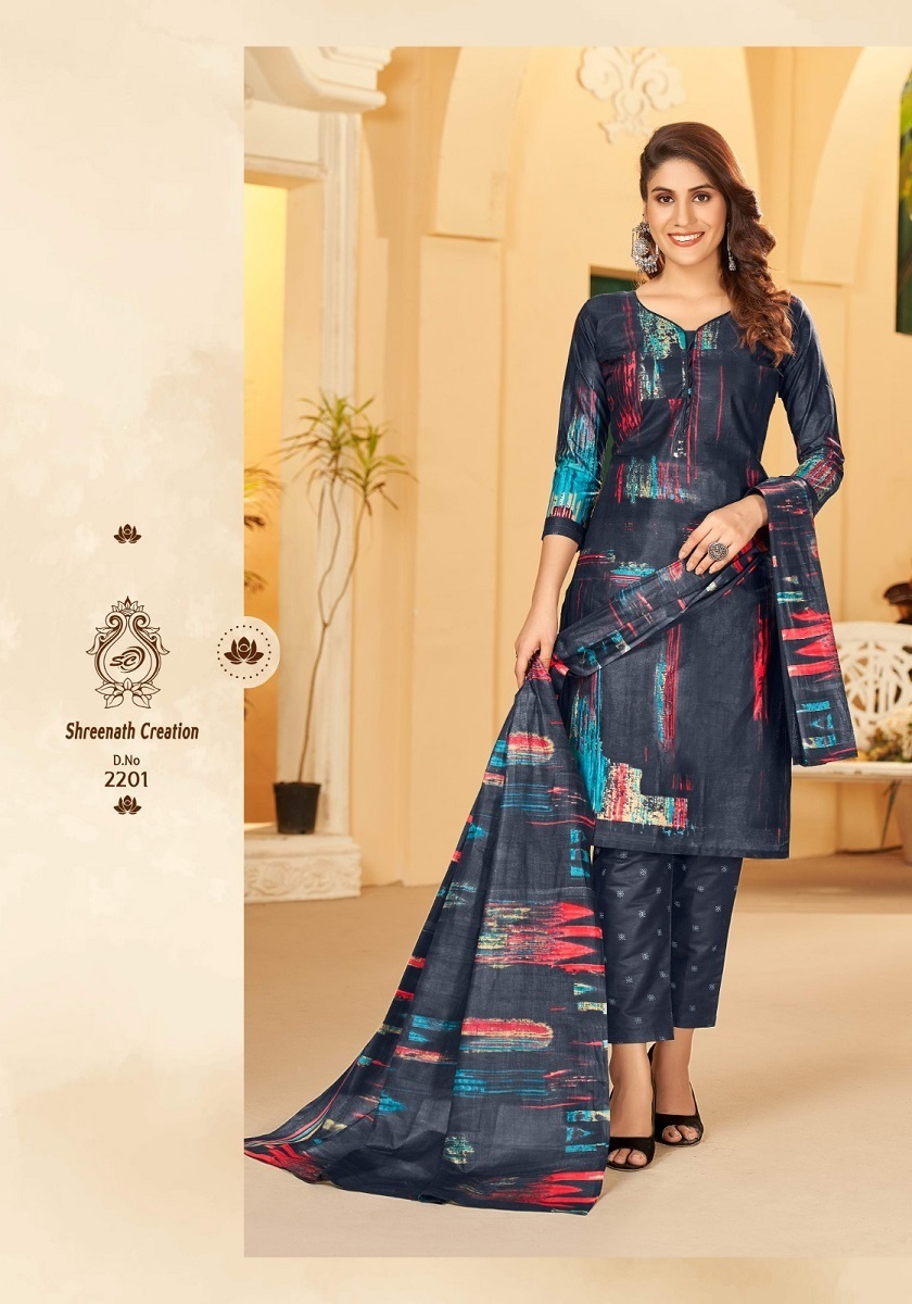 SC 3 Star Vol-22 Dress Material