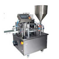 Semi-automatic Curd Cup Filling Machine