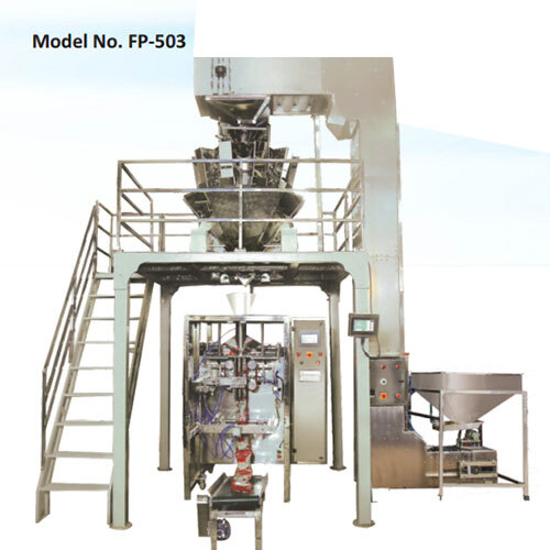 10 Head Weigher With Pneumatic Bagger