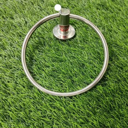 Silver Ss Round Towel Ring