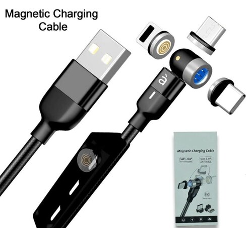 3 IN 1 MAGNETIC USB CHARGING CABLE 0301