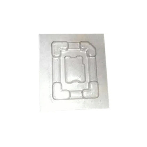 Transparent Memory Card Blister Tray - Color: As Per Requirement