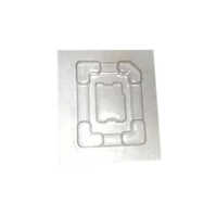 Transparent Memory Card Blister Tray - Ldpe Material, Soft Hardness, 3-side Seal Format, Custom Size & Color Options | Secure Display & Easy Access
