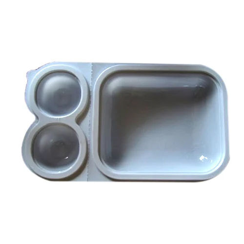 Microwavable Food Packaging Tray - Color: As Per Requirement