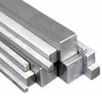 Aluminium Busbar - Standard Size, Silver Polished Finish | Alloy Material, Square Shape For Industrial Applications