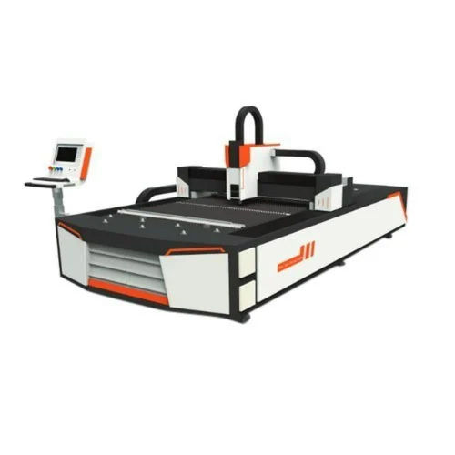 1000W Metal Laser Cutting Machine - High Performance, Low Noise, Air Cooling | Automatic Grade, CNC Operation, Versatile Metal Compatibility, Warranty Included