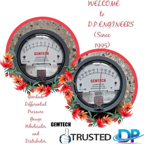 GEMTECH Differential Pressure Gauge Dealers Nr G. B. Pant Hospital