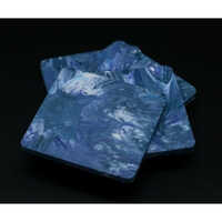Blue Recycled Plastic Coaster