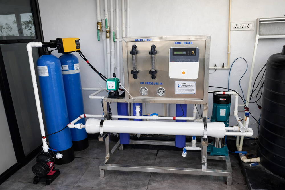 250 LPH FRP RO Plant