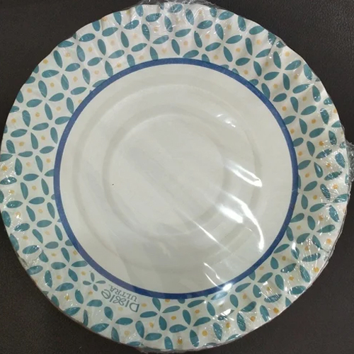 12 Inch Paper Plate - High-Quality Durable Material, Customizable Colors for Industrial Use