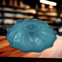 FLOWER SHAPE PLASTIC DINNER FRUIT PLATE TRAY