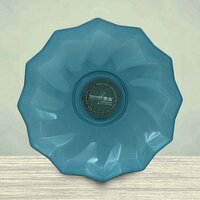 FLOWER SHAPE PLASTIC DINNER FRUIT PLATE TRAY