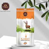 Kasturi Incense Stick In Pouch - 100% Natural Bamboo, Herbal Aroma | Eco-Friendly, Long-Lasting Burn, Ideal for Meditation and Relaxation