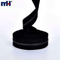 No. 5 Black-nickel Zipper Long Chain Zipper Chain Zipper Roll - Application: Garment