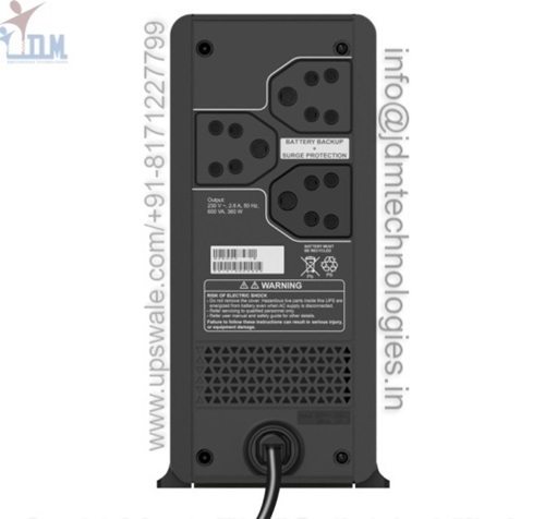 APC Make 600 VA Line Interactive UPS