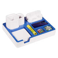 Blue Desktop Organizers