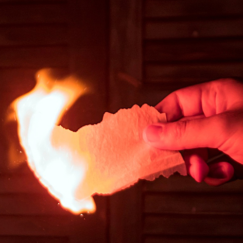 Magic Fire Paper